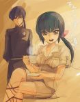  artist_request brother_and_sister gundam gundam_00 hong_long safari_jacket siblings translation_request wang_liu_mei 