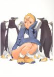  1girl bird cosplay highres like_a_balance_life murata_renji penguin solo 
