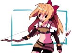  1girl bow_(weapon) long_hair ragnarok_online shati solo weapon 