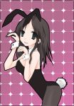 animal_ears bunnysuit jouou rabbit_ears shima_hinako 