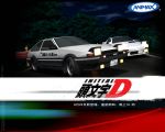  3d ae86 battle car clouds company_name copyright_name ground_vehicle hachiroku initial_d lights logo mazda motor_vehicle mountain nature night night_sky no_humans official_art outdoors road shadow sky toyota tree vehicle wallpaper 