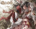  1boy 1girl blackbird blackbird_(shilin) blood blood_on_face carciphona death injury original shilin tears thorns veloce_visrin wallpaper 