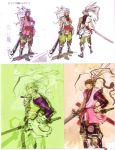  1boy absurdres armor highres maeda_keiji maeda_keiji_(sengoku_basara) samurai sengoku_basara sword tsuchibayashi_makoto weapon 