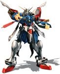  3d 90s g_gundam god_gundam gundam highres mecha shining_finger 