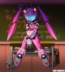  fei-yen robot robot_girl school_uniform serafuku twintails virtual_on 