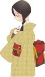  anonymous_soup bandage highres japanese_clothes kimono kobushi_abiru sayonara_zetsubou_sensei 