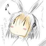  animal_ears headphones jirou_(chekoro) original rabbit_ears u-tan 