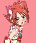  1girl blush cure_rouge eyelashes magical_girl natsuki_rin precure red red_eyes redhead solo yes!_precure_5 