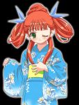  anya_cocolova gambler_club japanese_clothes kimono mahou_sensei_negima! wink 