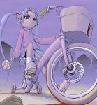  bicycle blood candy lollipop masaki_sasami_jurai oekaki swirl_lollipop tenchi_muyou! twintails 