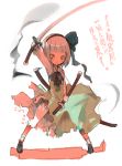  1girl child female hairband hiruma_andon hitodama katana ke1rou konpaku_youmu konpaku_youmu_(ghost) solo sword touhou weapon 