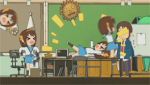  angry animated animated_gif cap dual_persona gif kyon lowres screencap spin spinning suzumiya_haruhi suzumiya_haruhi-chan_no_yuuutsu suzumiya_haruhi_no_yuuutsu tantrum too_many 
