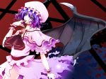  pink_eyes purple_hair reiha_(penetrate) reiha_(pixiv) remilia_scarlet touhou wings 