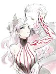  archer_alter breasts dark dark_persona empty_eyes fate/stay_night fate_(series) kifumi sketch tohsaka_rin toosaka_rin 