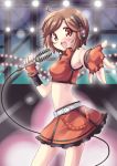  cute dekosuke headphones meiko microphone sakine_meiko solo vintage_microphone vocaloid 