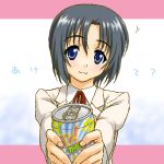  lowres minami-ke peter_(artist) soda_can yoshino yoshino_(minami-ke) 