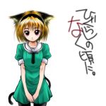  animal_ears cat_ears cat_tail higurashi_no_naku_koro_ni houjou_satoko skull_mania tail 