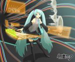  green_hair hatsune_miku long_hair ripu thigh-highs twintails very_long_hair vocaloid zettai_ryouiki 