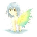  1girl aoya_minako solo water wings 