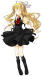  air blonde_hair hair_ribbon kamio_misuzu long_hair ribbon school_uniform serafuku 