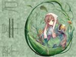  00s 1girl garden green heterochromia lace leaf rozen_maiden solo suiseiseki vines wallpaper watering_can yamamoto_nori 