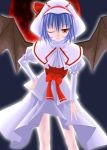  bat_wings female hat mizoreya remilia_scarlet touhou wings 
