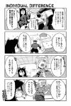  4koma animal_ears bandage_over_one_eye cigarette comic greyscale hair_between_eyes long_hair minami_aomori monochrome necktie original panties pantyhose pantyshot police police_uniform policewoman short_hair smoking stitches sweat translation_request underwear uniform wolf_ears wolf_girl 