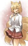  1girl female kiji_(manekinuko-tei) lowres school_uniform serafuku solo touhou yakumo_ran 