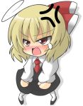  angry blonde_hair chibi mori_181 red_eyes ribbon rumia skirt tears touhou 