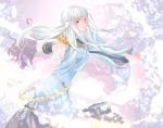  1girl blue_hair dancer dancing fire_emblem fire_emblem:_rekka_no_ken kizuki_miki long_hair ninian robe 