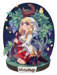  1girl bf._(sogogiching) blonde_hair final_fantasy final_fantasy_tactics outdoors solo violet_eyes white_mage white_mage_(fft) 