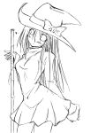  bathory heart kaminagi_(kaminagi-tei) monochrome ragnarok_online witch 