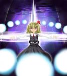  blonde_hair danmaku female highres outstretched_arms red_eyes rumia spread_arms the_embodiment_of_scarlet_devil touhou youkai 