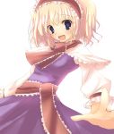  1girl alice_margatroid blonde_hair blue_eyes blush female rikudou_inuhiko solo touhou 