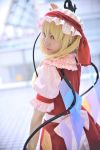 1boy asian cosplay flandre_scarlet flandre_scarlet_(cosplay) photo touhou trap 