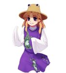  1girl 7c female hat moriya_suwako pantyhose solo touhou 