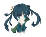  bad_id cat chibi doll launcher-chan original twintails weapon 