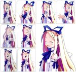  blonde_hair detached_sleeves disgaea flonne harada_takehito makai_senki_disgaea nippon_ichi ribbon smile wings 