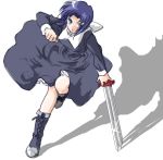  00s black_keys blue_hair ciel sword tsukihime weapon 