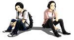  2girls 71 bag digital_media_player headphones ipod multiple_girls 