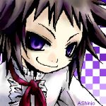  1girl d.gray-man lowres oekaki road_kamelot smile solo 