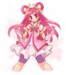  1girl cure_dream long_hair magical_girl momiji_mao pink pink_hair precure shorts_under_skirt solo violet_eyes yes!_precure_5 yes!_precure_5_gogo! yumehara_nozomi 