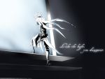  1boy allen_walker boots d.gray-man light male_focus solo stairs uniform walking white_hair 