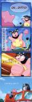  ._. 4koma comic crossover ditto english hard_translated heart long_image matt_cummings miltank nintendo no_humans optimus_prime pokemon pun tall_image thumbs_up transformed_ditto transformers translated udder 