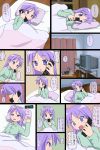  1girl comic highres hiiragi_kagami kagamin_bocchi lucky_star mountain_pukuichi translation_request 