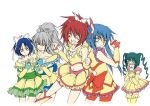  aoi_nagisa cosplay cure_aqua cure_aqua_(cosplay) cure_dream cure_dream_(cosplay) cure_lemonade cure_lemonade_(cosplay) cure_mint cure_mint_(cosplay) cure_rouge cure_rouge_(cosplay) hanazono_shizuma lowres parody precure rokujou_miyuki strawberry_panic! suzumi_tamao tsukidate_chiyo urutsu_sahari yes!_precure_5 