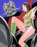  lowres mazinger_z mazinger_z_(mecha) mecha oekaki super_robot touei yumi_sayaka 