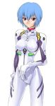  ayanami_rei blue_hair lowres neon_genesis_evangelion plugsuit red_eyes short_hair 