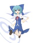  (9) 1girl bow cirno female lilac_(artist) p-f_lilac phantasmagoria_of_flower_view rairakku smile solo touhou 