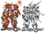  alteisen armor banpresto helmet machinery mecha no_humans super_robot_wars weapon weissritter 